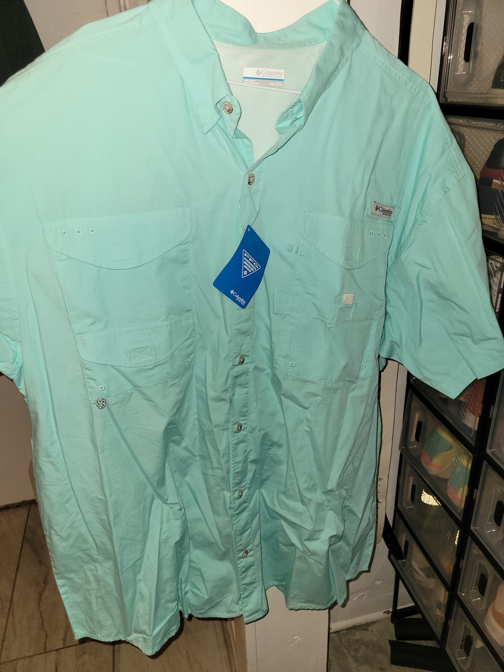 Columbia Men’s Short-Sleeve Button-Down Shirt